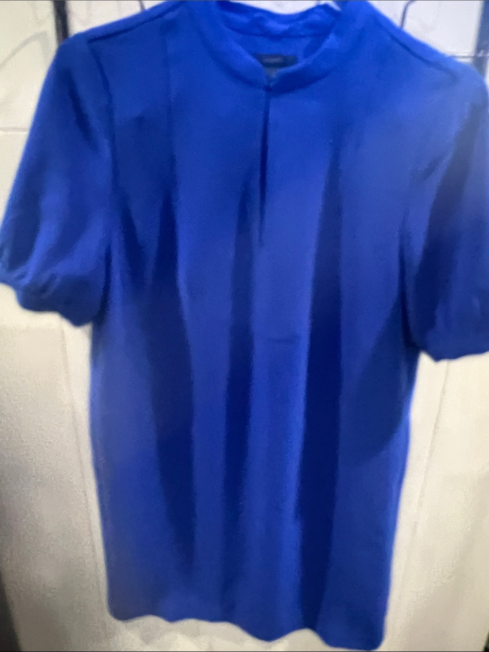 J. Crew Cobalt Blue Crewneck Tee